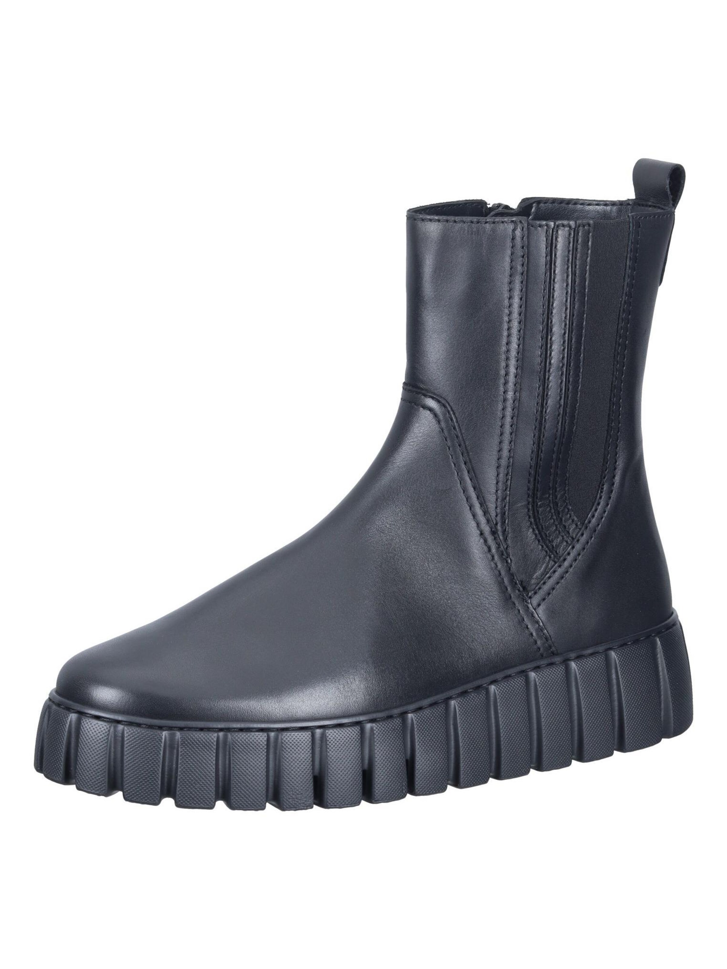 GABOR Ankle Boots in Black: front