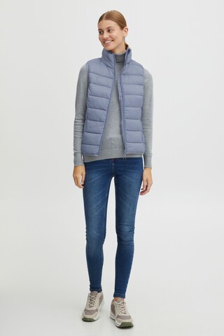 Oxmo Vest 'Bena' in Blue: front