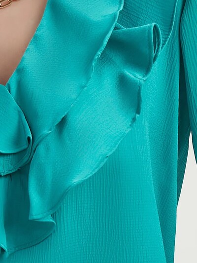 Hiccup Blouse in Turquoise, Item view