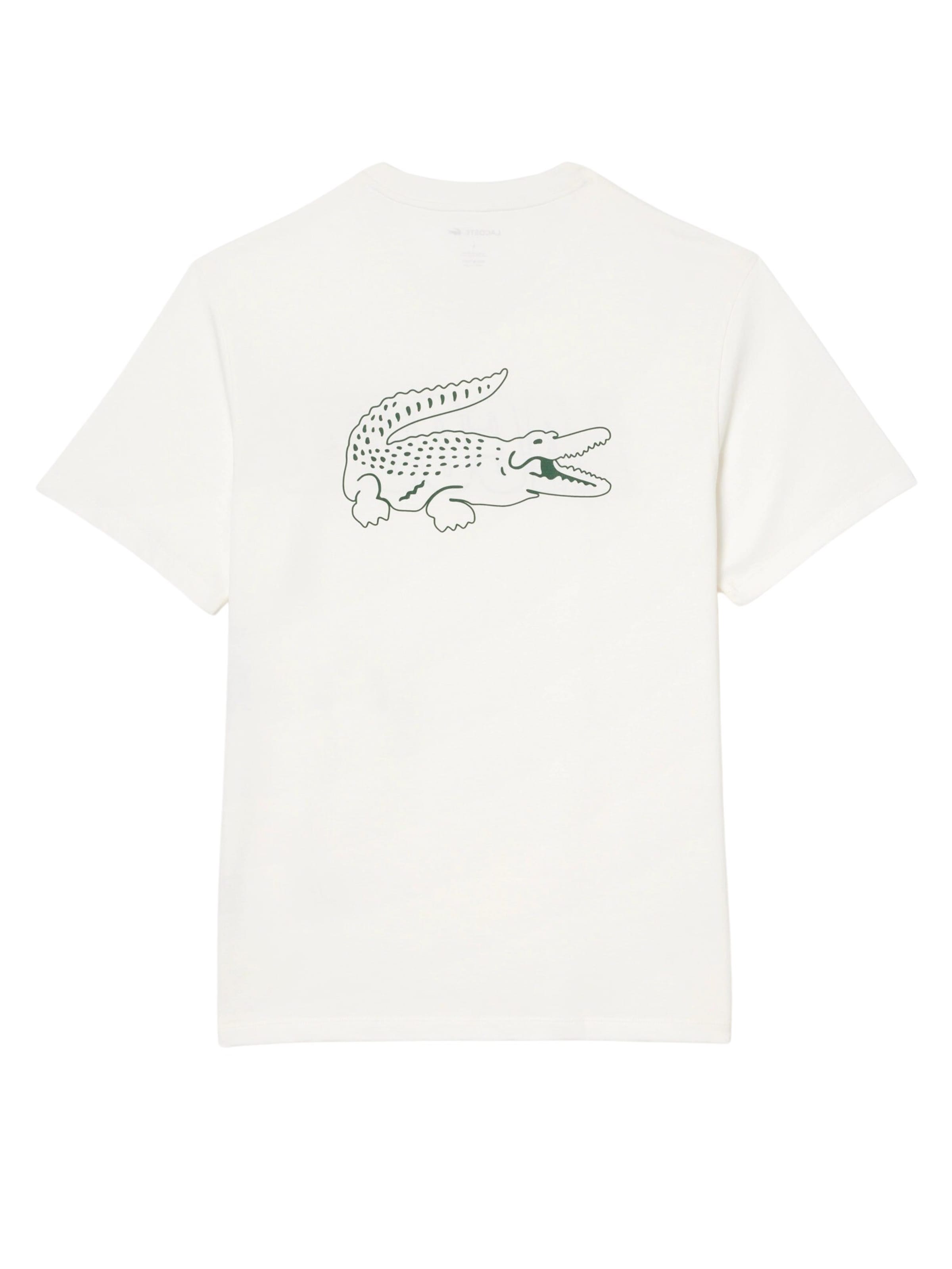LACOSTE Majica | bela barva