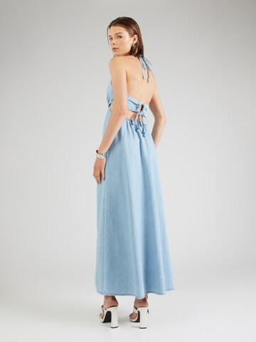 Gina Tricot Kleid in Blau