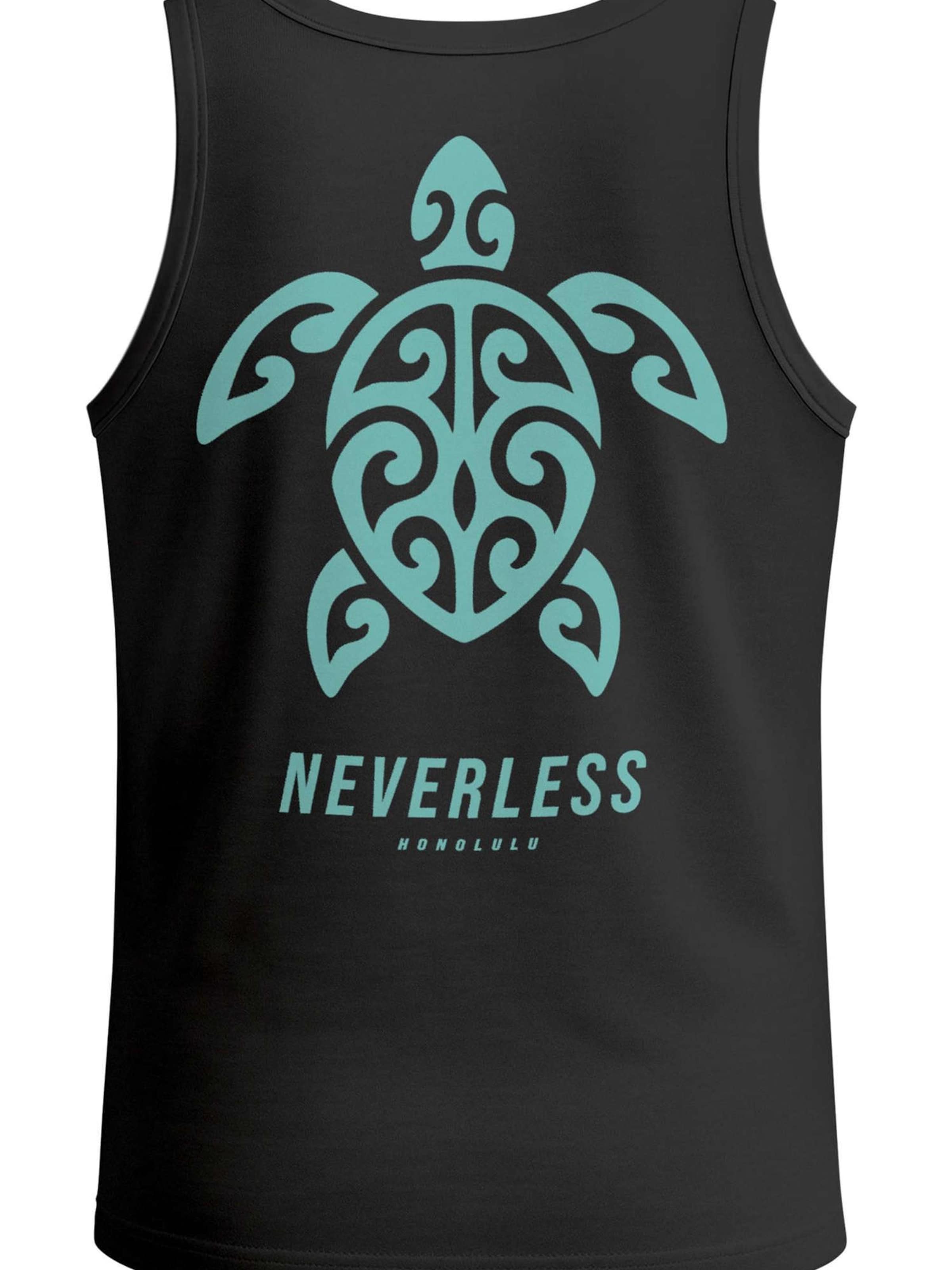 Neverless Shirt 'Honolulu Turtel'‌‌‌‌‌‌ in Blau