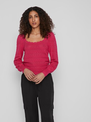 VILA Pullover 'AUGUSTA' i pink: forside