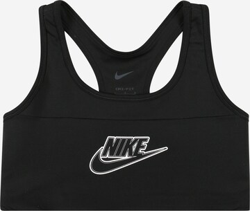 NIKE Sports underwear in Black: front