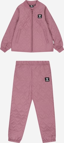 Hummel Joggingpak 'Sobi' in Roze: voorkant