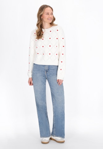 MYMO - Pullover em branco