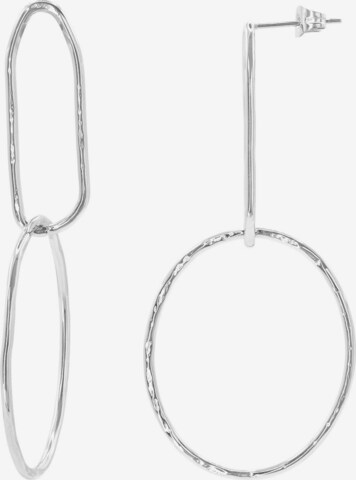 Boucles d'oreilles 'Sabin' Heideman en argent : devant