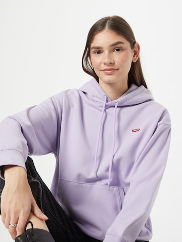 LEVI'S ® Bluzka sportowa 'Standard Hoodie' w kolorze fioletowy