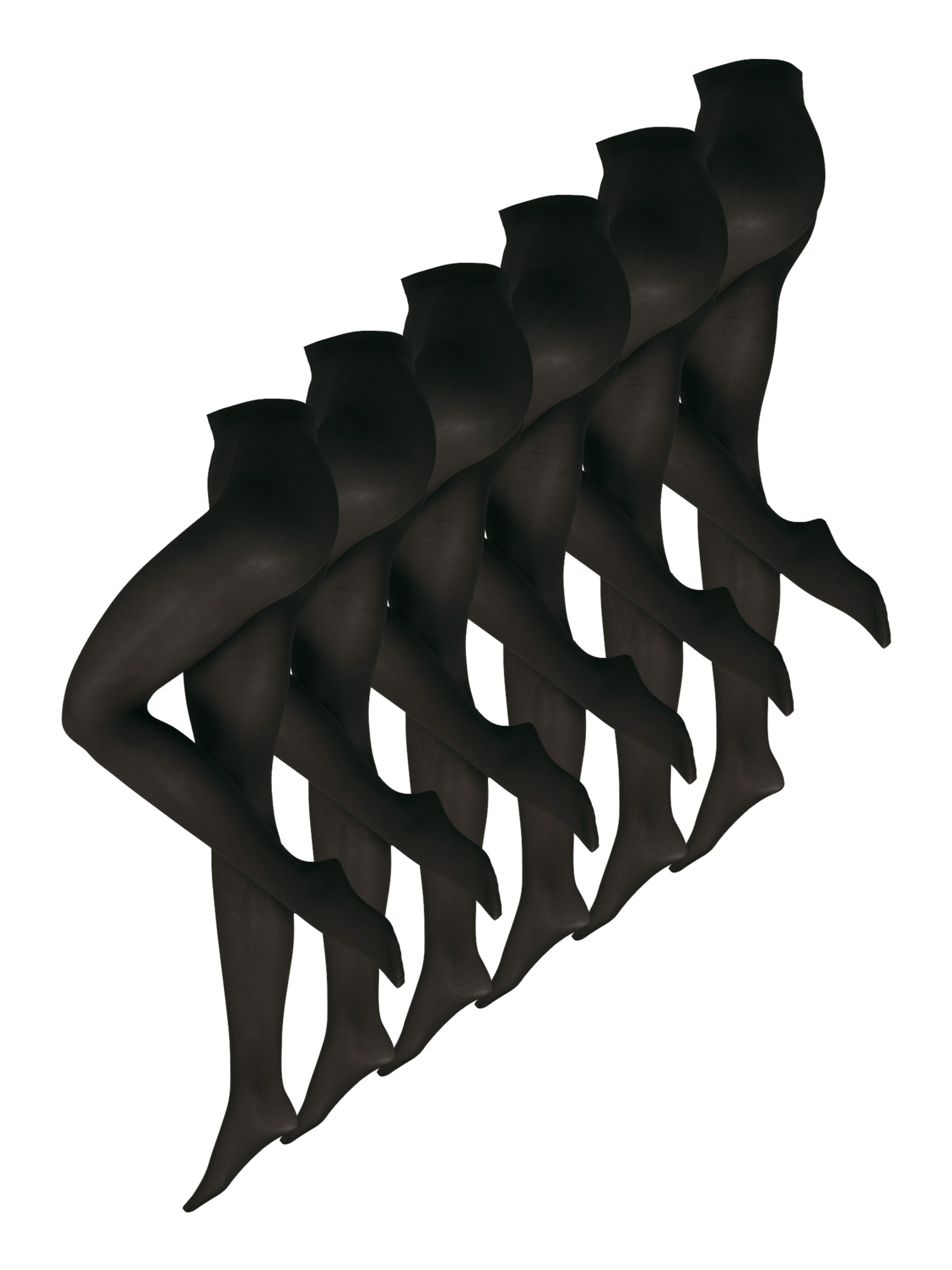 Nur Die Tights ' Blickdicht ' in Black: front