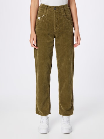 Regular Pantalon 'Brooke' Herrlicher en vert : devant