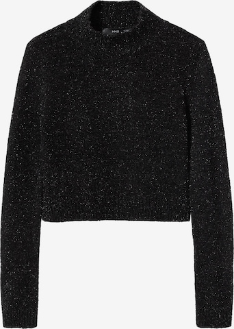 MANGO Sweater in Black: front