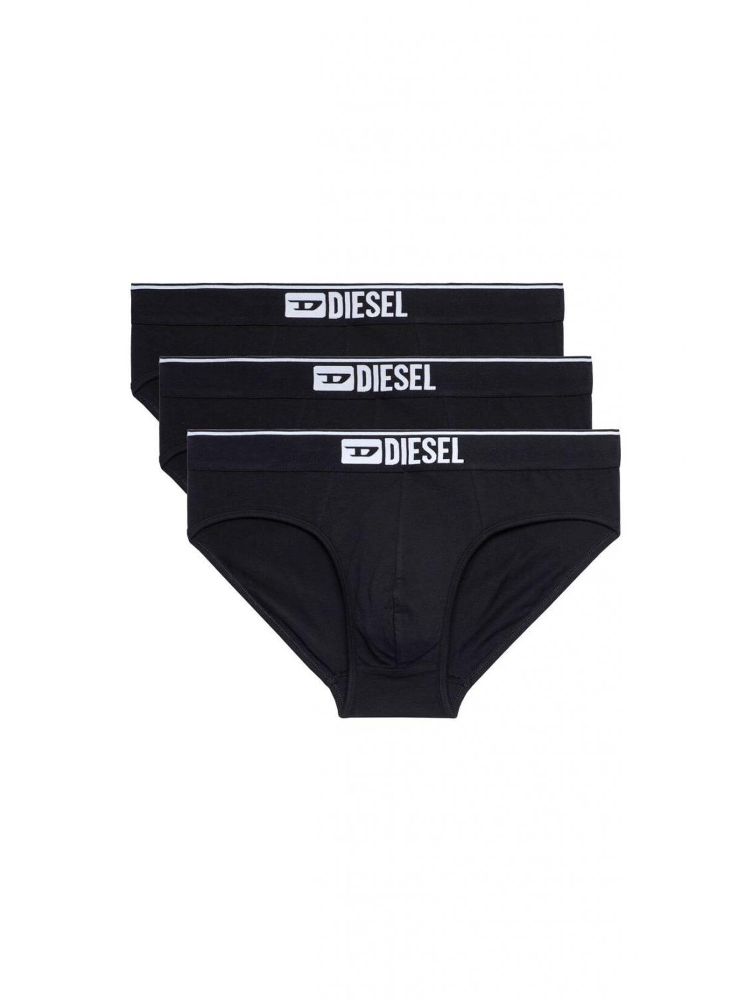 DIESEL Lange Unterhose‌‌‌‌‌‌‌‌‌‌ in Schwarz: Vorderseite
