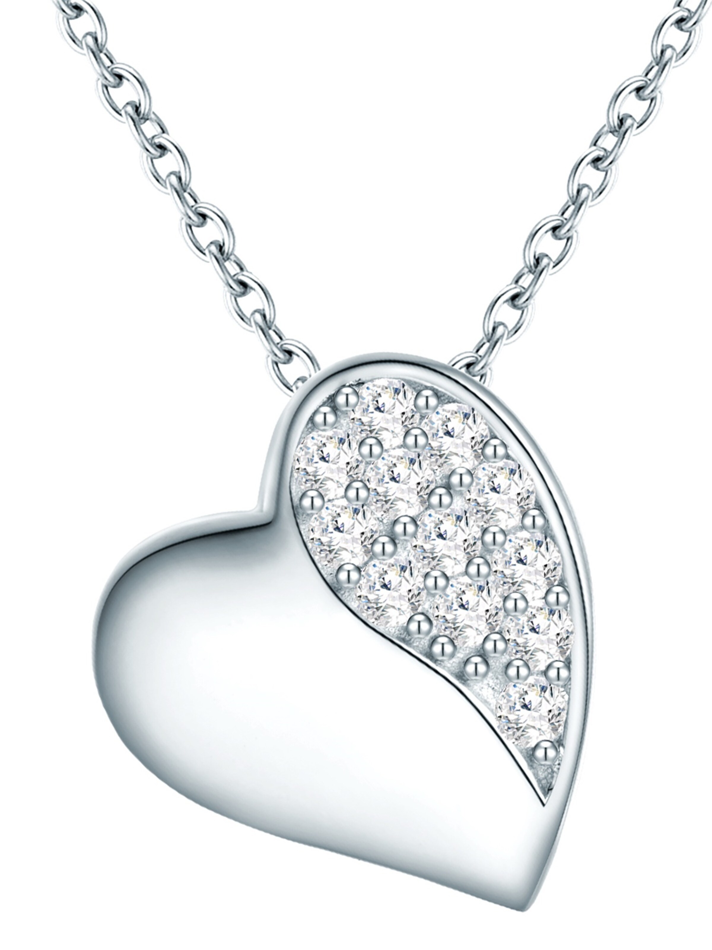 Rafaela Donata Necklace in Silver: front