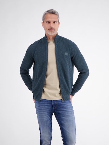 Vestes en maille LERROS en bleu : devant