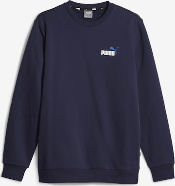 PUMASportska sweater majica 'Essentials+ 2' - plava boja: prednji dio