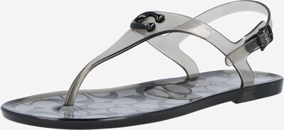 COACH Tongs 'Natalee' en noir, Vue avec produit