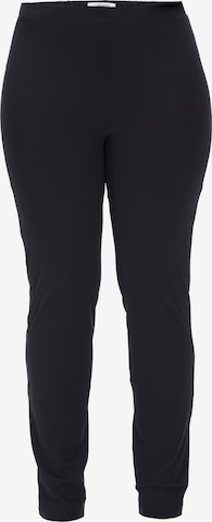 KjBRAND Slimfit Hose 'Susie' in Schwarz: Vorderseite