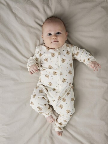 Pigiama di NAME IT in beige: frontale