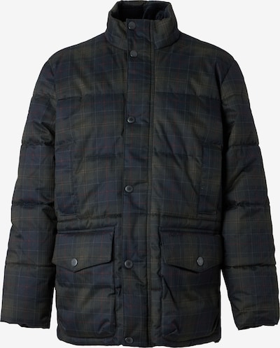 Barbour Jacke 'Lonnen Tartan' in S in marine / oliv, Produktansicht