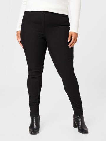 EVOKED Skinny Jeans 'ANA' in Black: front