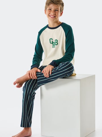 SCHIESSER Nachtkledij ' Teens Nightwear ' in Groen