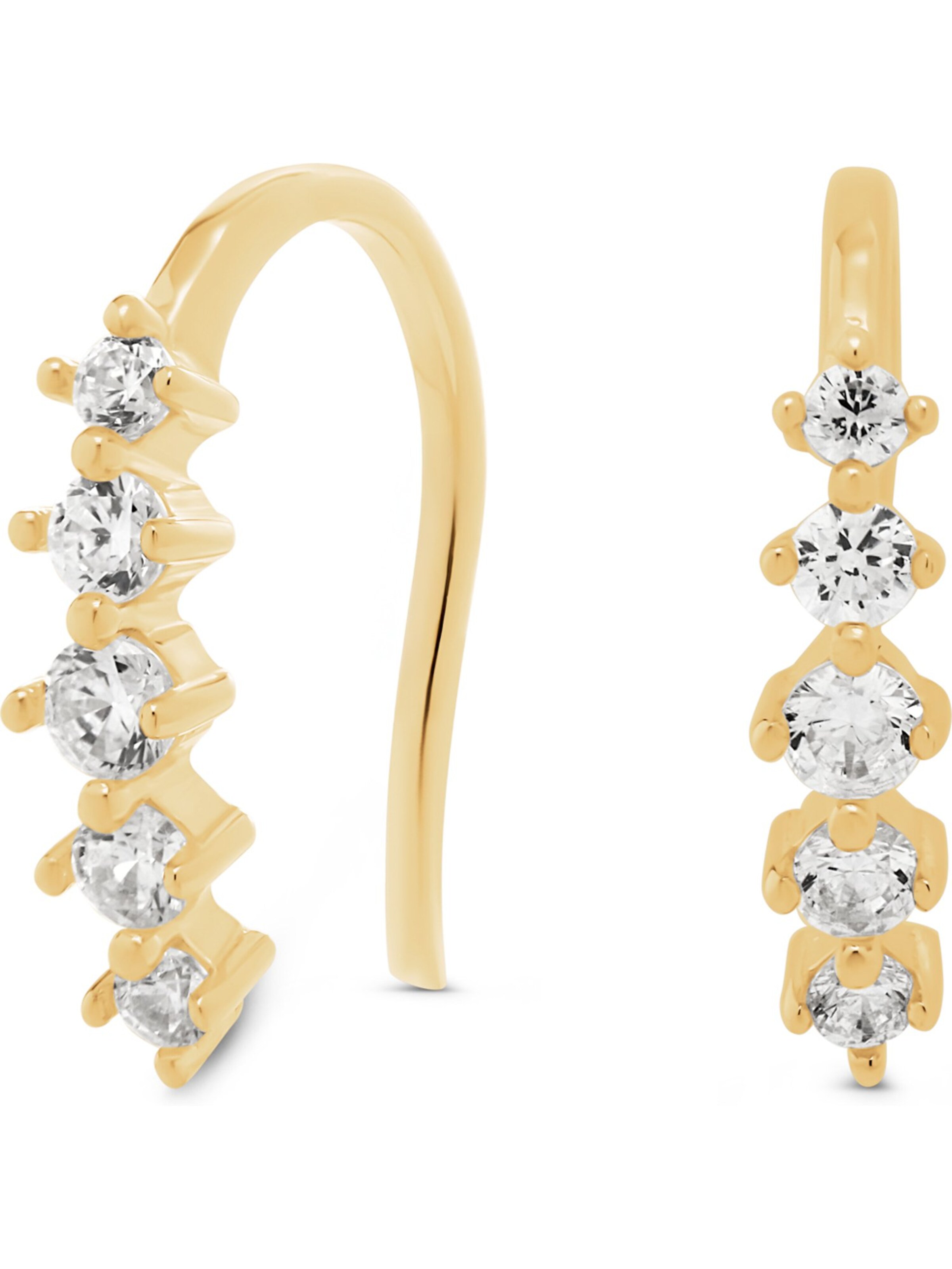 FAVS Ohrringe in Gelb: Vorderseite