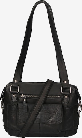 Sac à bandoulière HILL BURRY en noir : devant