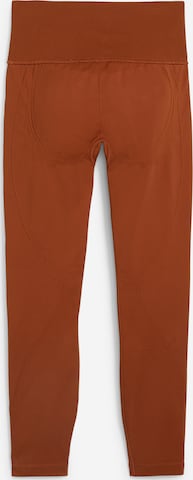 Skinny Pantaloni sportivi di PUMA in marrone