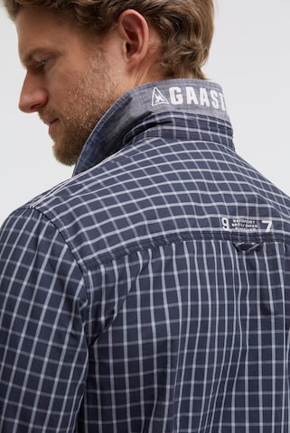 Gaastra Slim fit Button Up Shirt in Blue