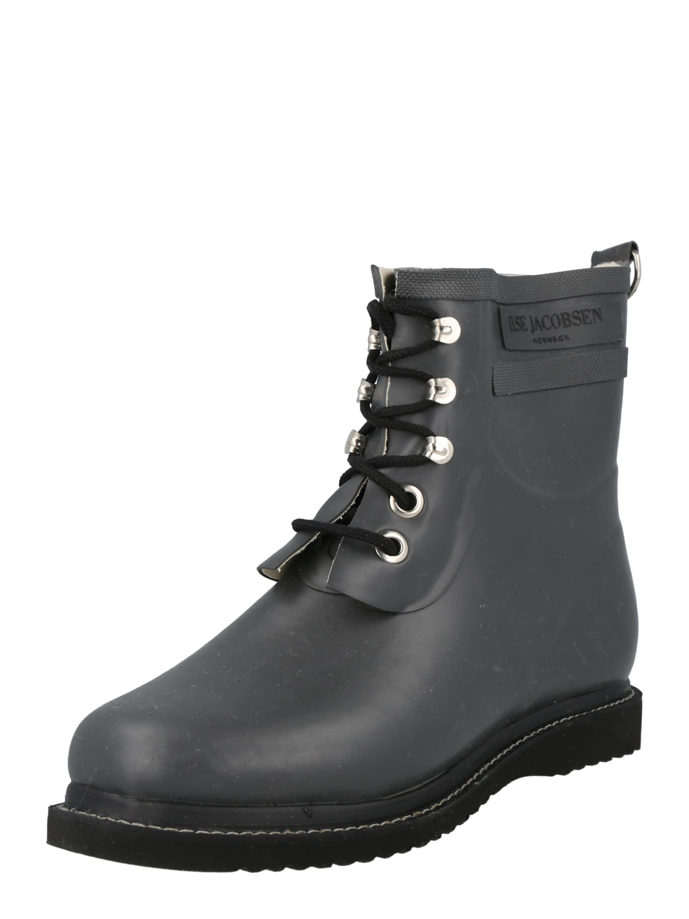 ILSE JACOBSEN Rubber boot in Grey: front