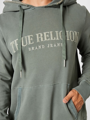 True Religion Sweatshirt in Groen