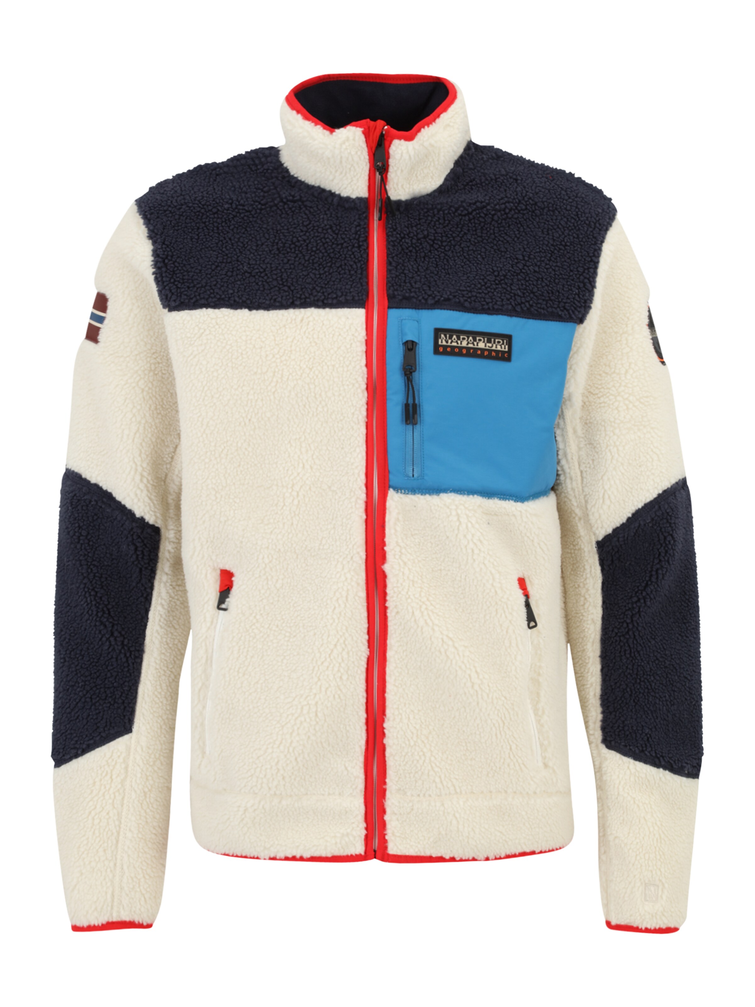 Fleece jacket 'YUPIK' (Beige, S)