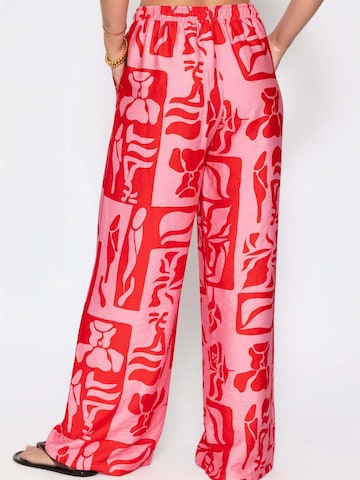 SASSYCLASSY Wide leg Byxa i rosa