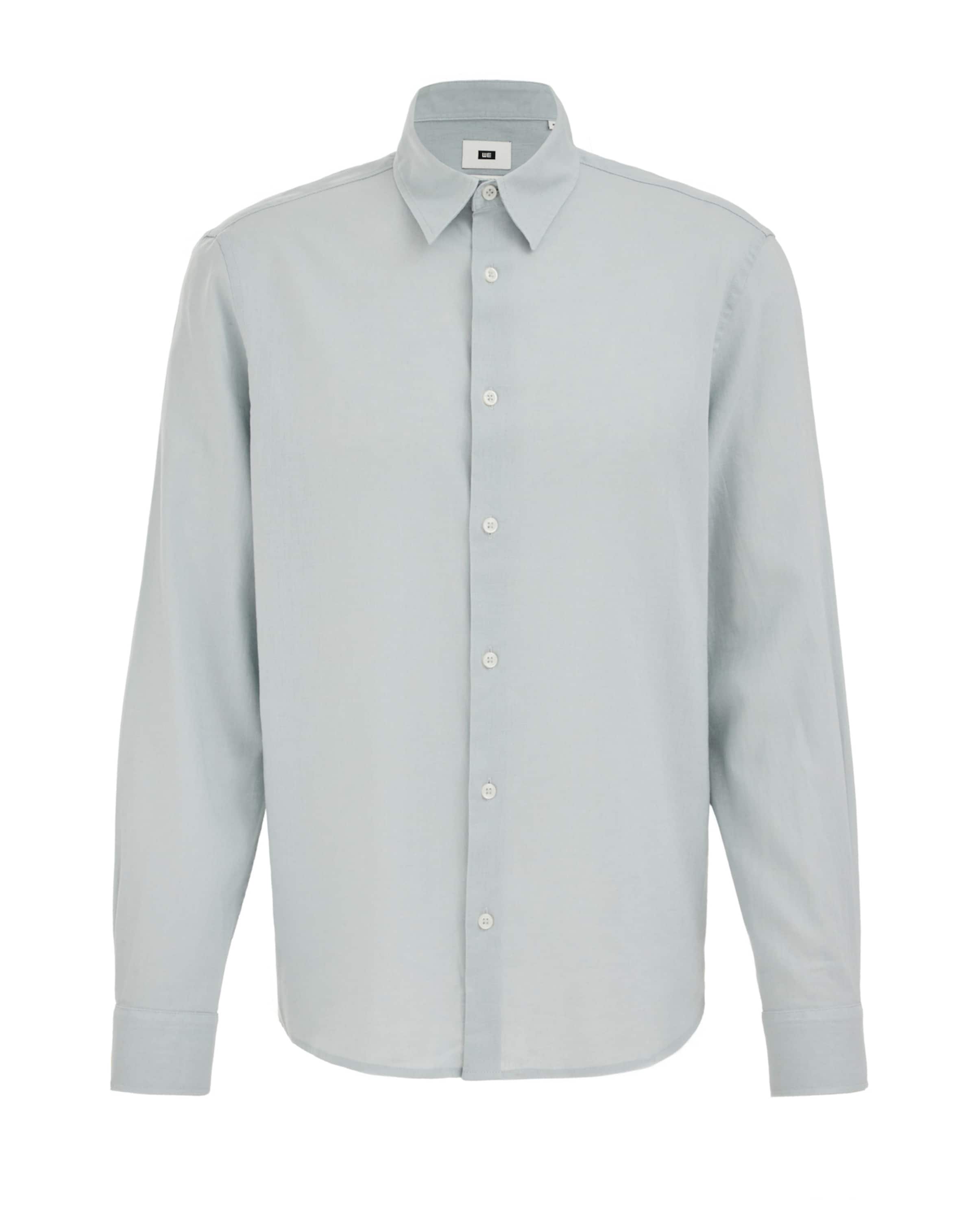 Coupe regular Chemise business WE Fashion en vert : devant