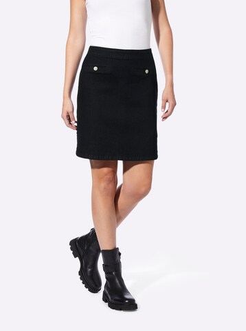 heine - Falda en azul: frente