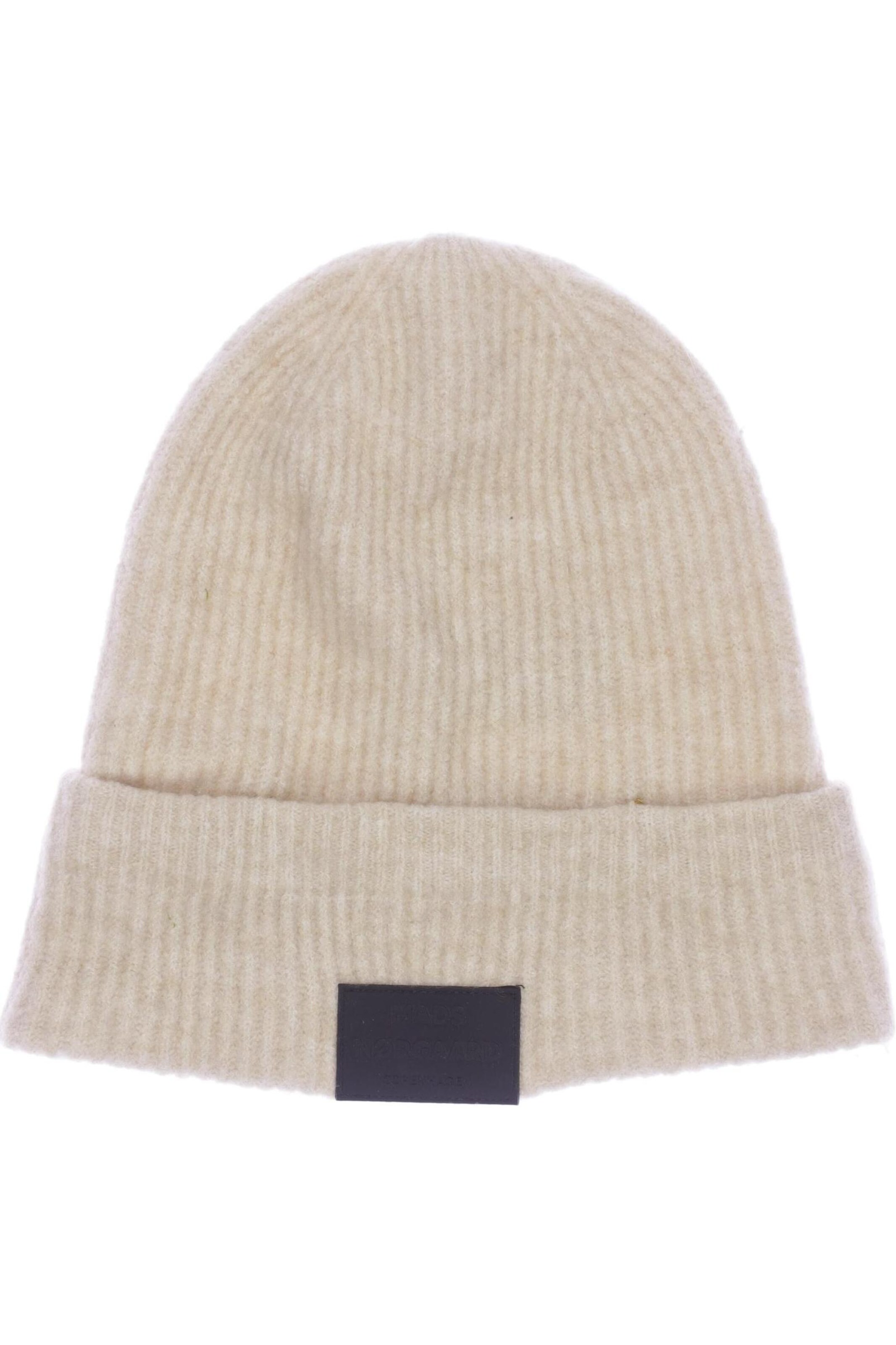 MADS NORGAARD COPENHAGEN Hut oder Mütze One Size in Beige: Vorderseite