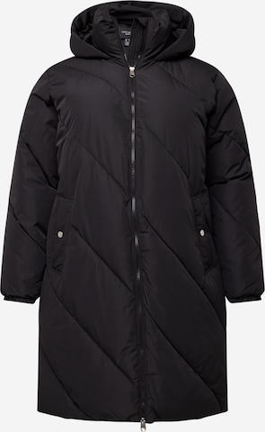 Manteau d’hiver 'CELANORDORA' Vero Moda Curve en noir : devant