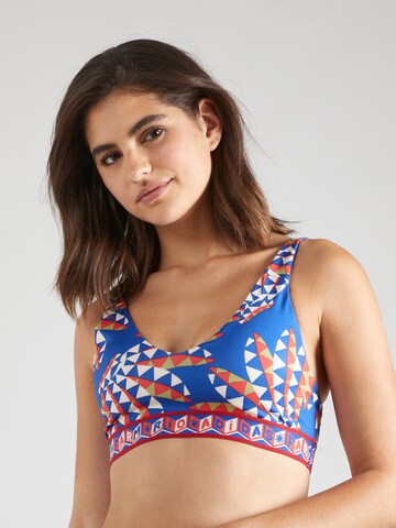 Bustier Soutien-gorge de sport 'Farm' ADIDAS PERFORMANCE en bleu : devant