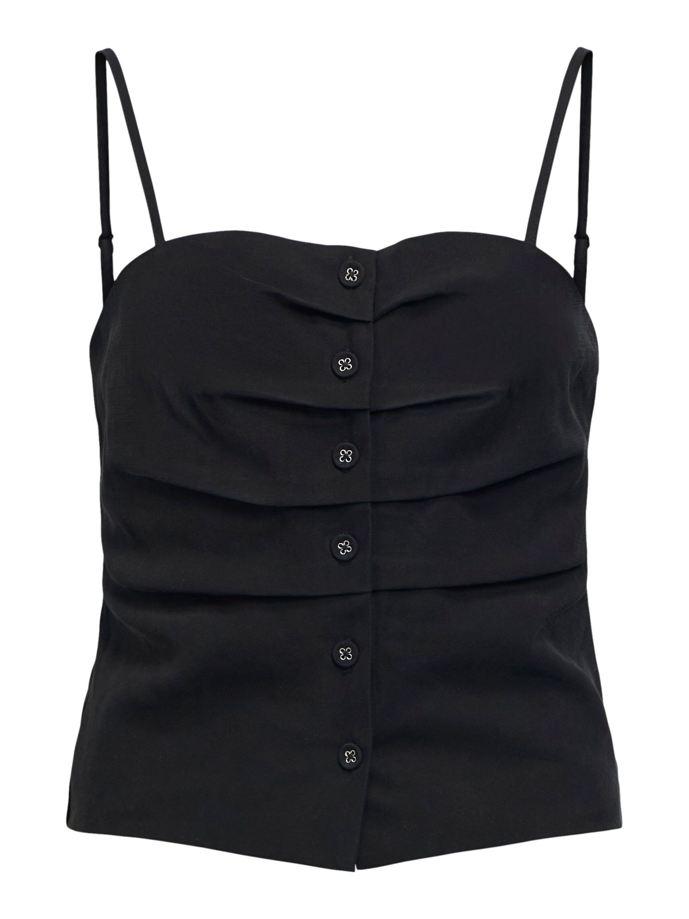 Top 'OBJHarriet' di OBJECT in nero: frontale