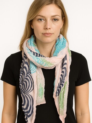 COLLEZIONE ALESSANDRO Scarf 'Ornament' in Pink