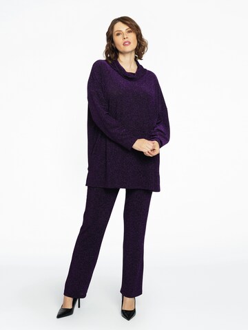 Yoek Sweater in Purple