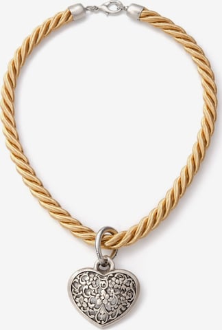 Allgäu Rebell Necklace 'Franzi' in Gold: front