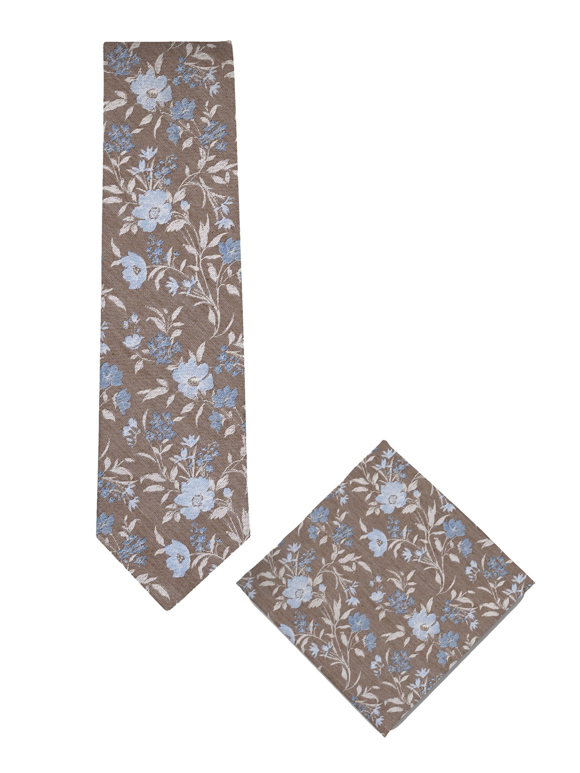 Real Guys Tie in Brown: front
