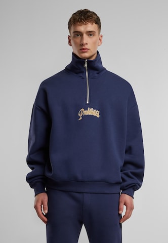 Prohibited Sweatjacke in Blau: Vorderseite