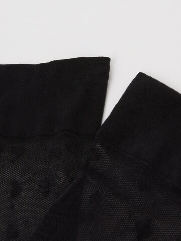 CALZEDONIA Kniestrümpfe in Schwarz