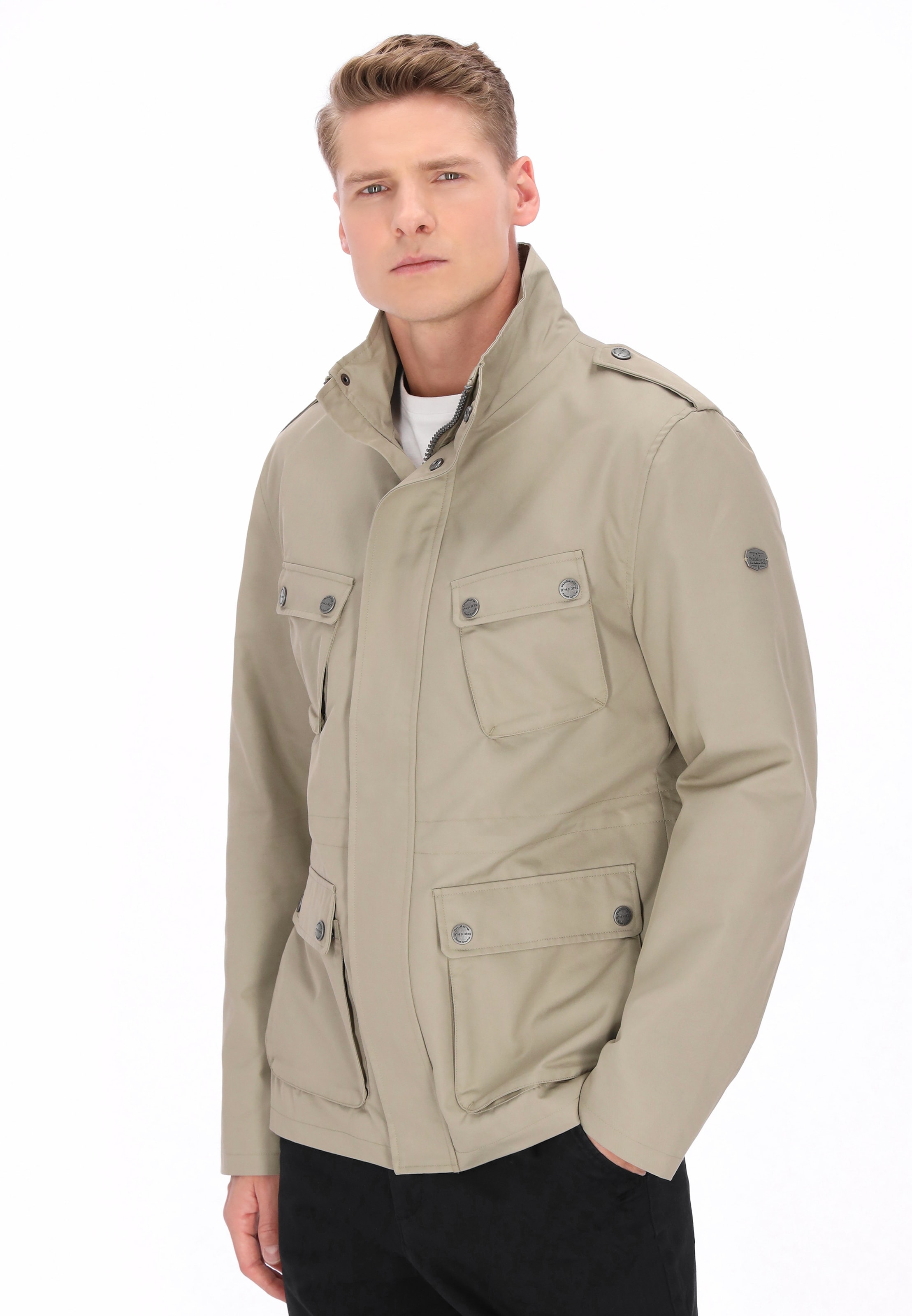 DreiMaster Klassik - Chaqueta de entretiempo en verde: frente