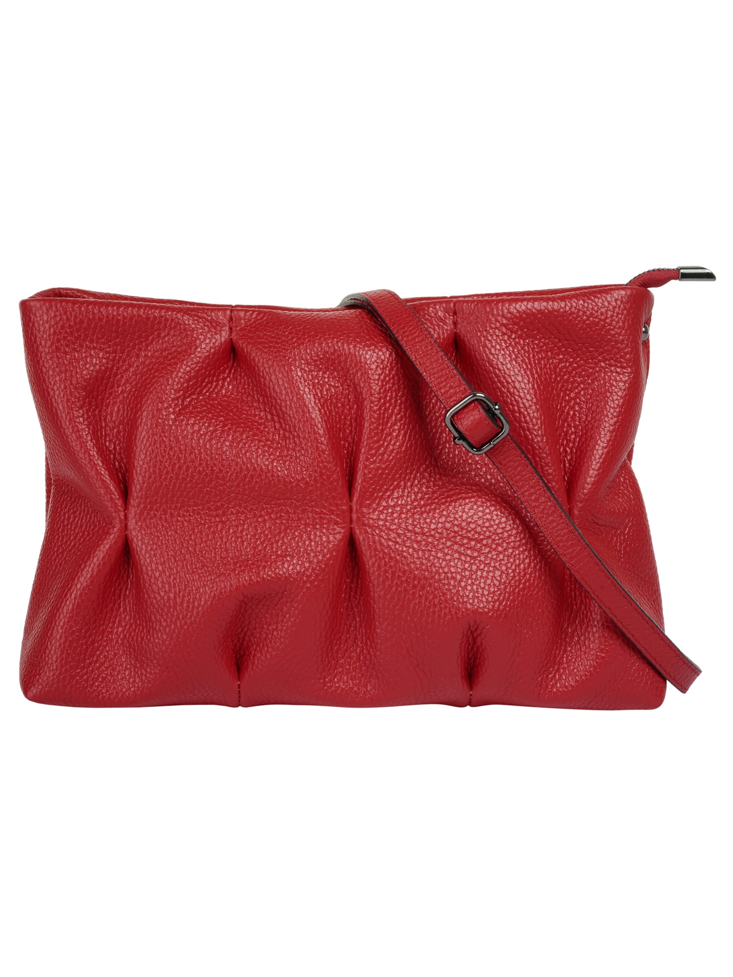Cluty Crossbody Bag in Red: front
