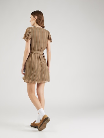 VILA Dress 'NORA' in Brown