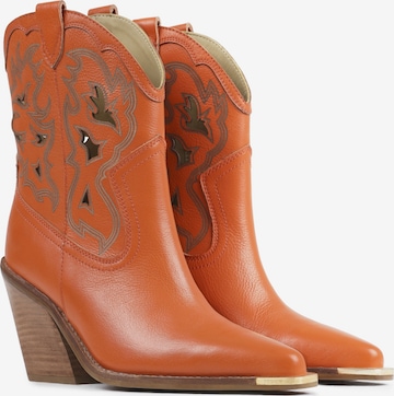 BRONX Cowboy Boots 'New-Kole' in Orange