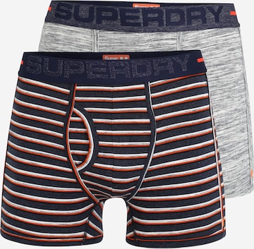 Superdry Szabványos Boxeralsók - szürke: elől